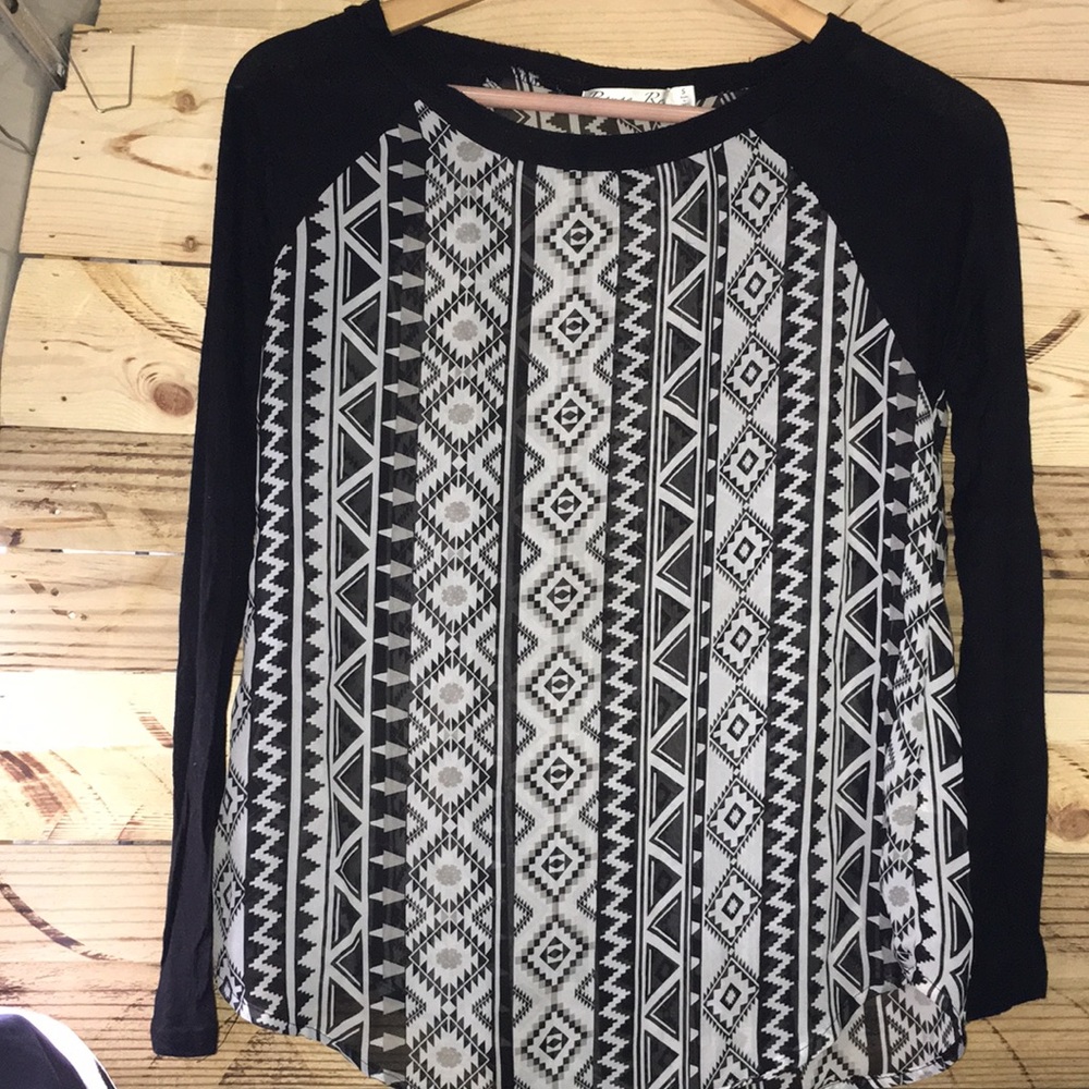 Rouge Red long Sleeves top S